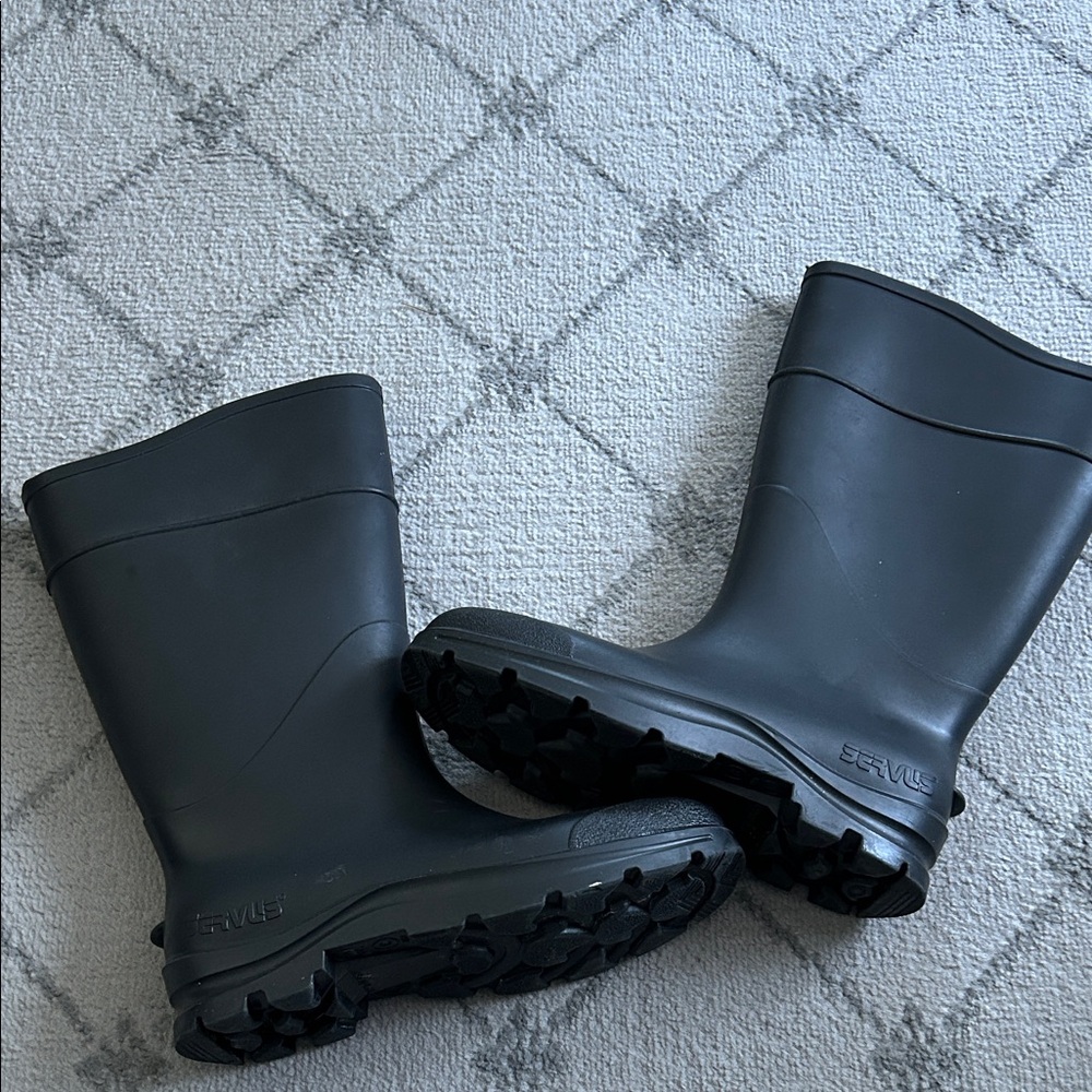 Black Women's Servus Rubber Boots